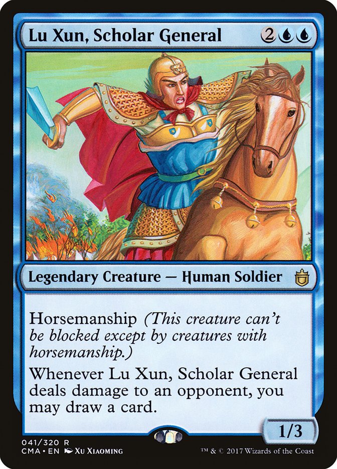 Lu Xun, Scholar General [Commander Anthology] | Shuffle n Cut Hobbies & Games