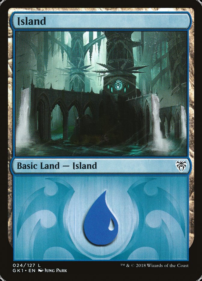 Island (24) [Guilds of Ravnica Guild Kit] | Shuffle n Cut Hobbies & Games