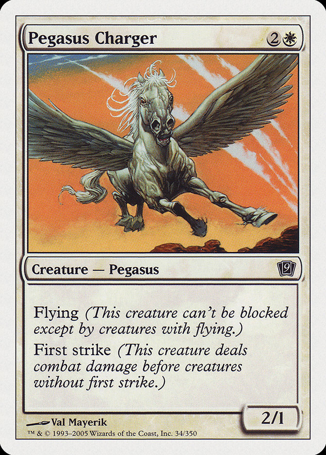 Pegasus Charger [Ninth Edition] | Shuffle n Cut Hobbies & Games