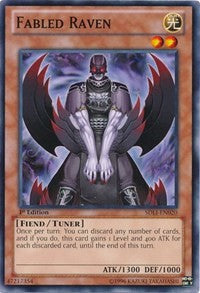 Fabled Raven [SDLI-EN020] Common | Shuffle n Cut Hobbies & Games