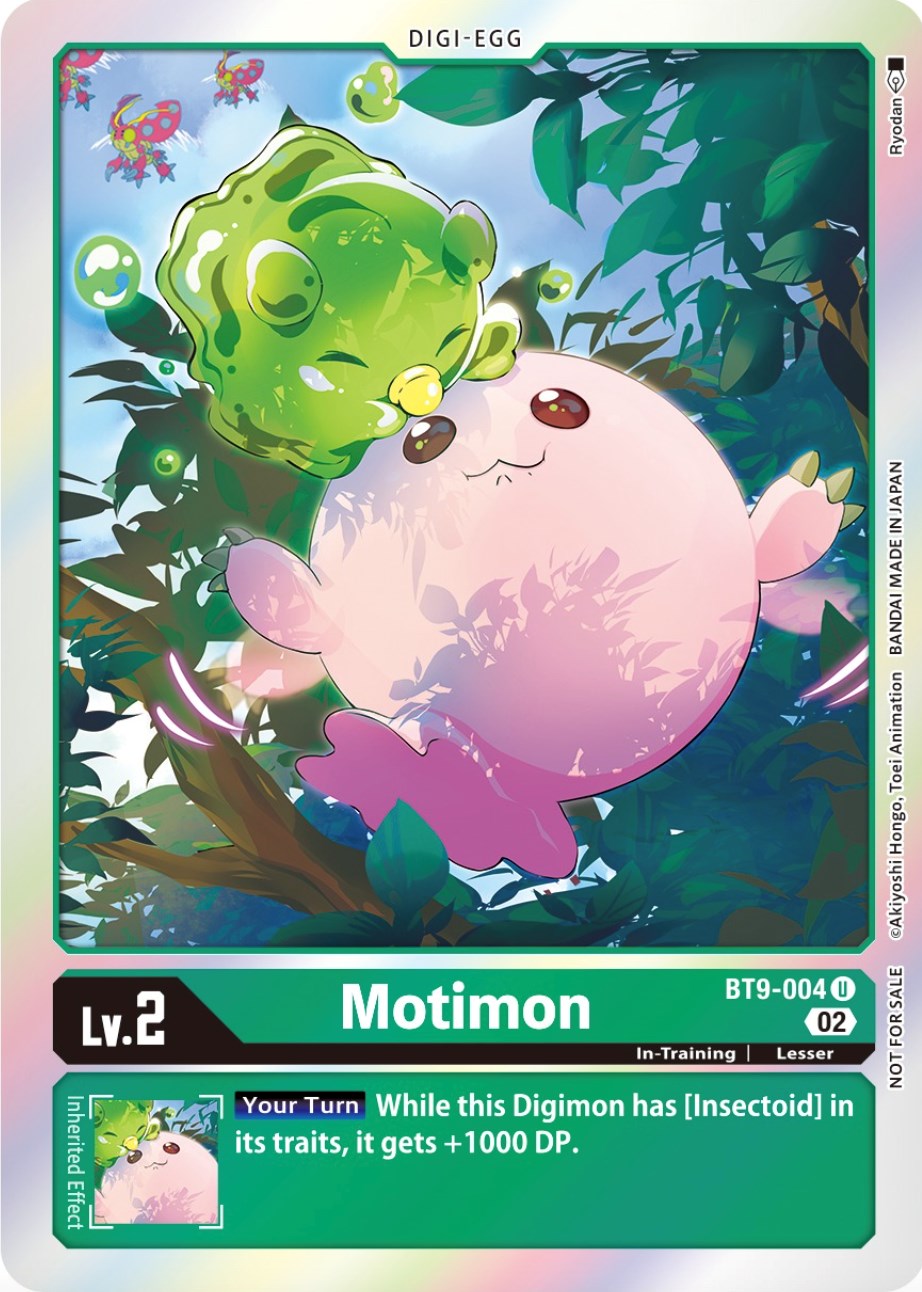 Motimon [BT9-004] (Official Tournament Pack Vol.8) [X Record Promos] | Shuffle n Cut Hobbies & Games