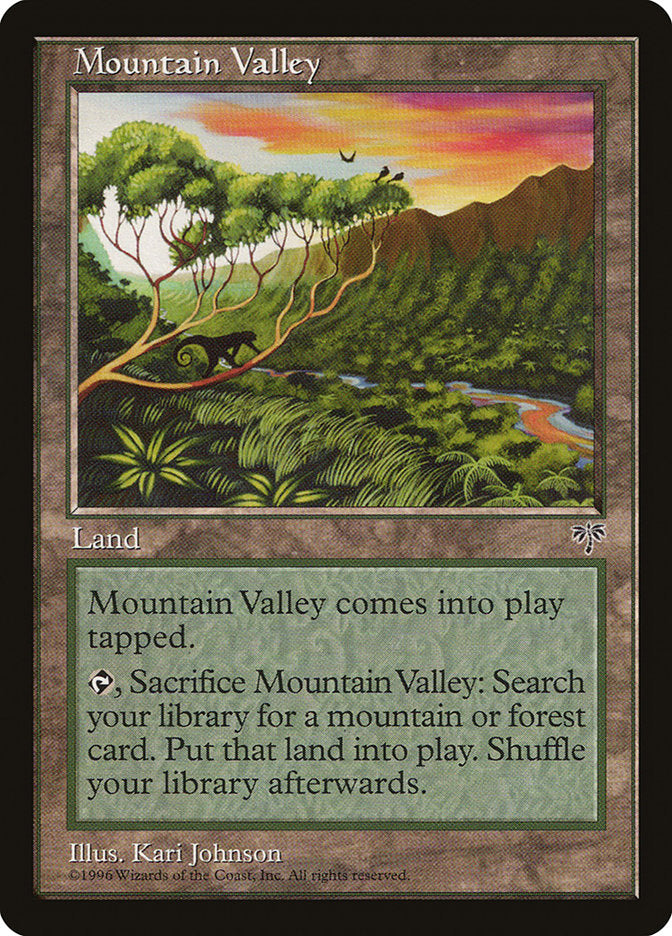 Mountain Valley [Mirage] | Shuffle n Cut Hobbies & Games