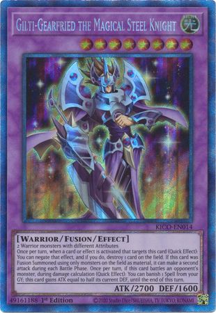 Gilti-Gearfried the Magical Steel Knight (Collector's Rare) [KICO-EN014] Collector's Rare | Shuffle n Cut Hobbies & Games