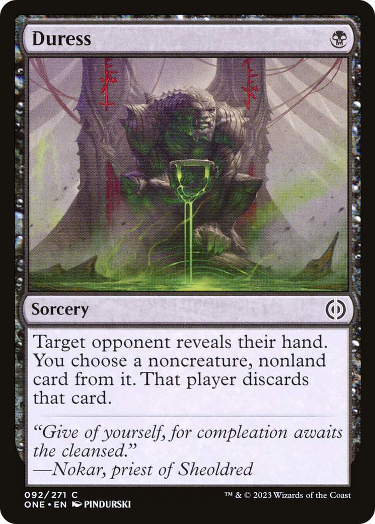 Duress [Phyrexia: All Will Be One] | Shuffle n Cut Hobbies & Games