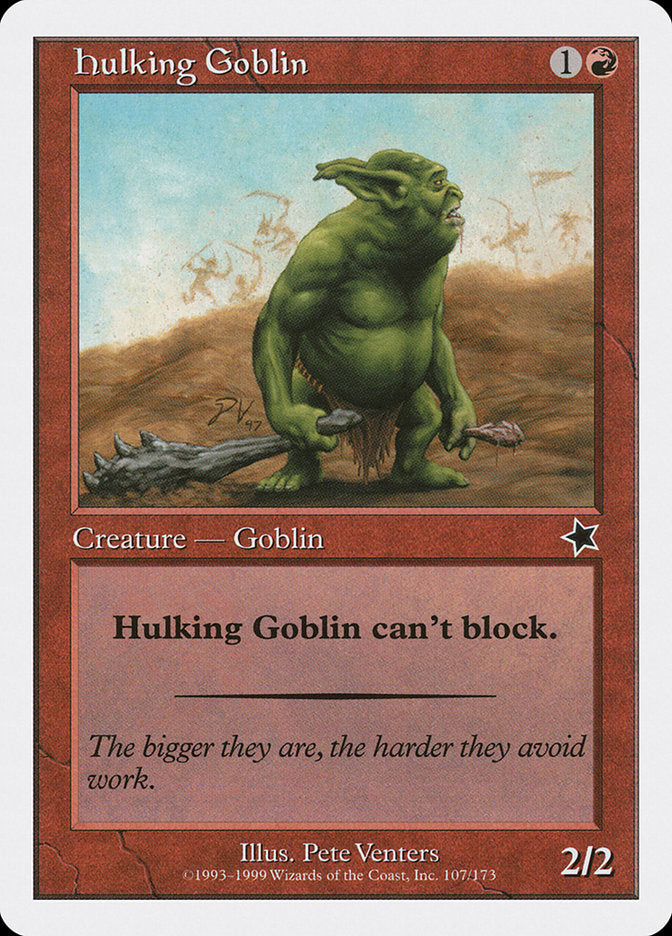 Hulking Goblin [Starter 1999] | Shuffle n Cut Hobbies & Games
