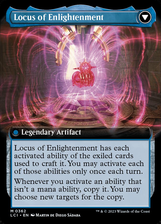 The Enigma Jewel // Locus of Enlightenment (Extended Art) [The Lost Caverns of Ixalan] | Shuffle n Cut Hobbies & Games