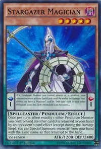 Stargazer Magician [YS14-EN009] Super Rare | Shuffle n Cut Hobbies & Games