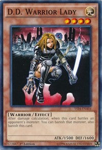 D.D. Warrior Lady [YS14-ENA04] Common | Shuffle n Cut Hobbies & Games
