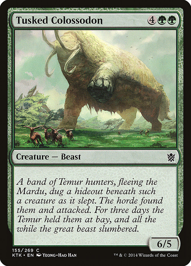 Tusked Colossodon [Khans of Tarkir] | Shuffle n Cut Hobbies & Games