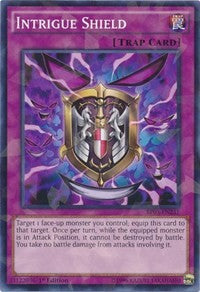 Intrigue Shield (Shatterfoil) [BP03-EN231] Common | Shuffle n Cut Hobbies & Games