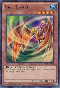 Gale Lizard (Shatterfoil) [BP03-EN007] Common | Shuffle n Cut Hobbies & Games