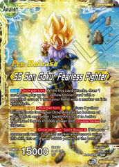 Son Goku // SS Son Goku, Fearless Fighter (BT17-081) [Ultimate Squad Prerelease Promos] | Shuffle n Cut Hobbies & Games