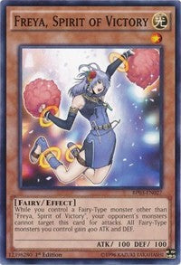 Freya, Spirit of Victory [BP03-EN027] Common | Shuffle n Cut Hobbies & Games