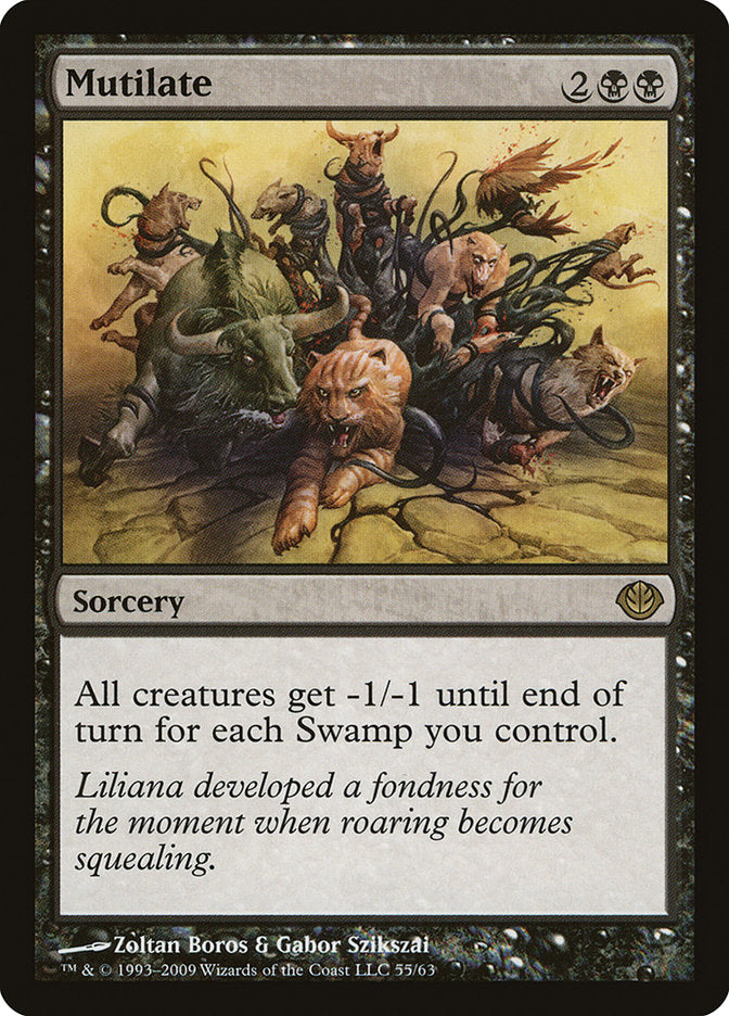 Mutilate [Duel Decks: Garruk vs. Liliana] | Shuffle n Cut Hobbies & Games