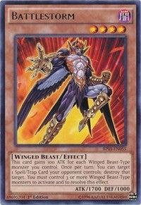 Battlestorm [BP03-EN055] Rare | Shuffle n Cut Hobbies & Games