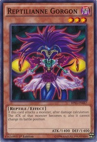 Reptilianne Gorgon [BP03-EN067] Common | Shuffle n Cut Hobbies & Games