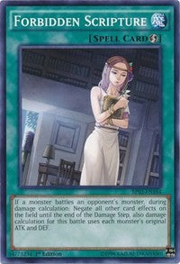 Forbidden Scripture [BP03-EN184] Common | Shuffle n Cut Hobbies & Games