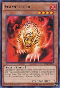 Flame Tiger [BP03-EN095] Rare | Shuffle n Cut Hobbies & Games