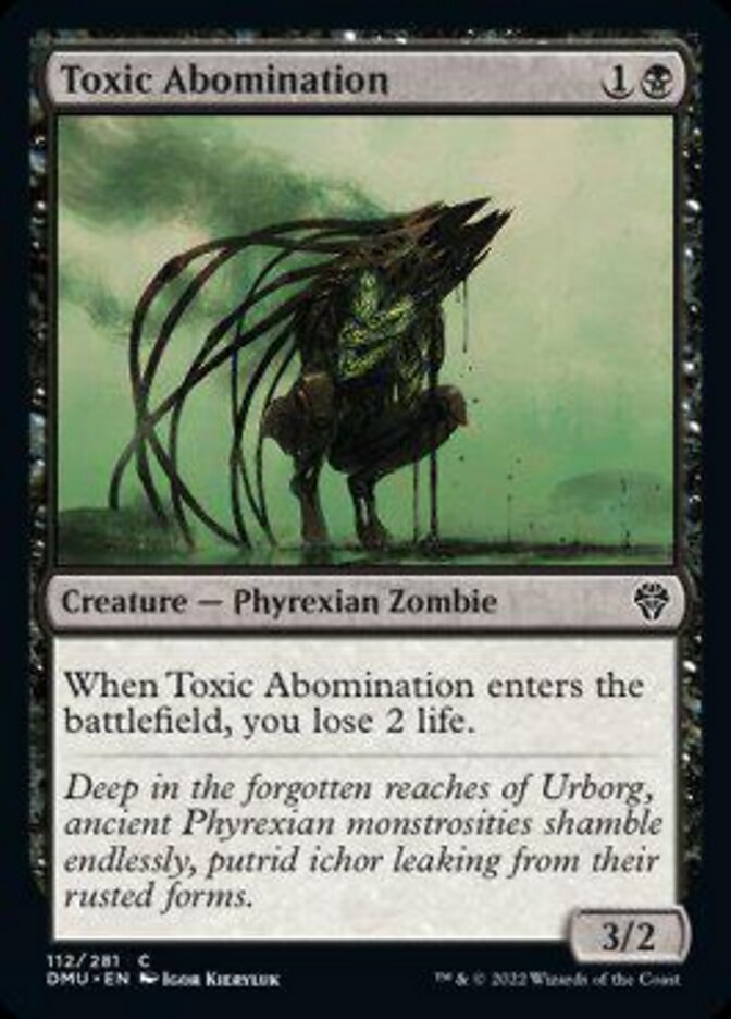 Toxic Abomination [Dominaria United] | Shuffle n Cut Hobbies & Games