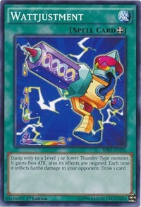 Wattjustment [BP03-EN170] Common | Shuffle n Cut Hobbies & Games