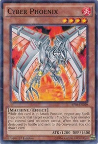 Cyber Phoenix (Shatterfoil) [BP03-EN020] Common | Shuffle n Cut Hobbies & Games