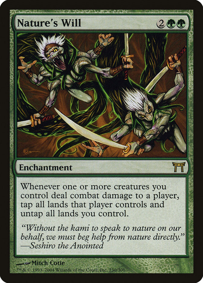 Nature's Will [Champions of Kamigawa] | Shuffle n Cut Hobbies & Games