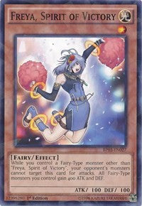 Freya, Spirit of Victory (Shatterfoil) [BP03-EN027] Common | Shuffle n Cut Hobbies & Games