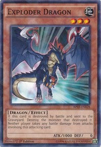 Exploder Dragon (Shatterfoil) [BP03-EN028] Common | Shuffle n Cut Hobbies & Games