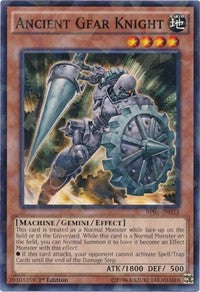 Ancient Gear Knight (Shatterfoil) [BP03-EN033] Rare | Shuffle n Cut Hobbies & Games