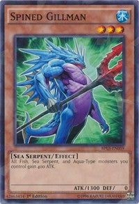 Spined Gillman (Shatterfoil) [BP03-EN059] Rare | Shuffle n Cut Hobbies & Games