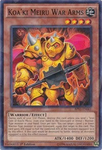Koa'ki Meiru War Arms (Shatterfoil) [BP03-EN061] Common | Shuffle n Cut Hobbies & Games