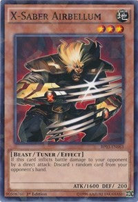 X-Saber Airbellum (Shatterfoil) [BP03-EN063] Common | Shuffle n Cut Hobbies & Games