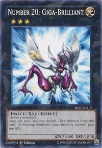 Number 20: Giga-Brilliant (Shatterfoil) [BP03-EN119] Rare | Shuffle n Cut Hobbies & Games