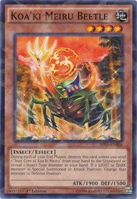 Koa'ki Meiru Beetle (Shatterfoil) [BP03-EN066] Rare | Shuffle n Cut Hobbies & Games