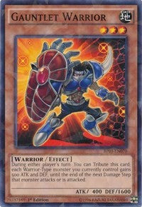 Gauntlet Warrior (Shatterfoil) [BP03-EN070] Common | Shuffle n Cut Hobbies & Games