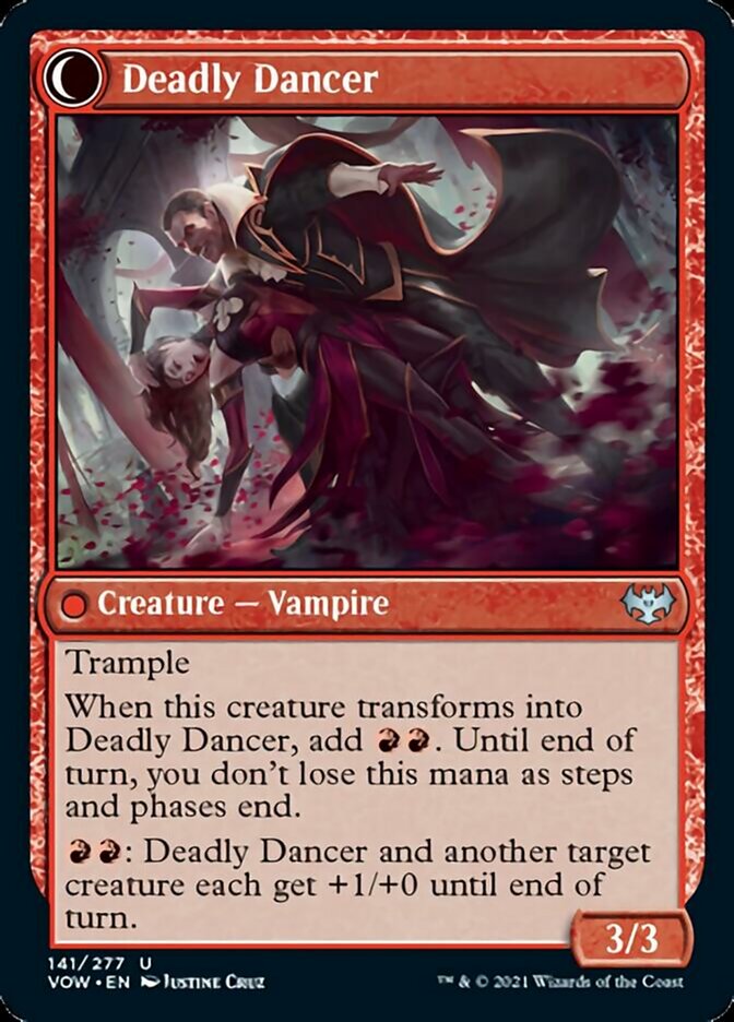 Alluring Suitor // Deadly Dancer [Innistrad: Crimson Vow] | Shuffle n Cut Hobbies & Games