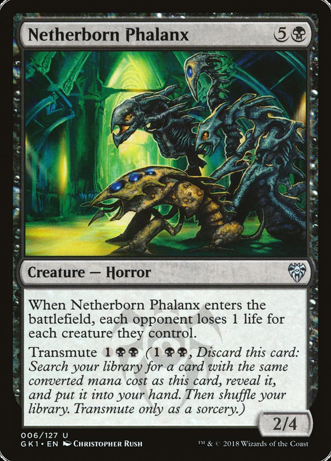 Netherborn Phalanx [Guilds of Ravnica Guild Kit] | Shuffle n Cut Hobbies & Games