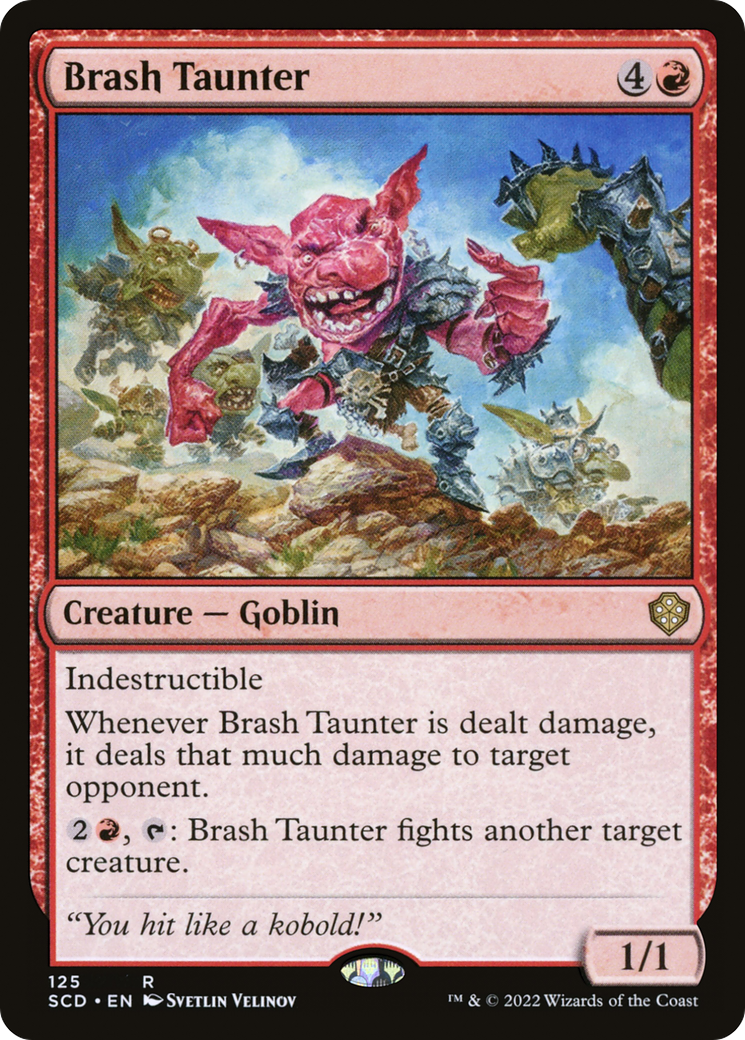 Brash Taunter [Starter Commander Decks] | Shuffle n Cut Hobbies & Games