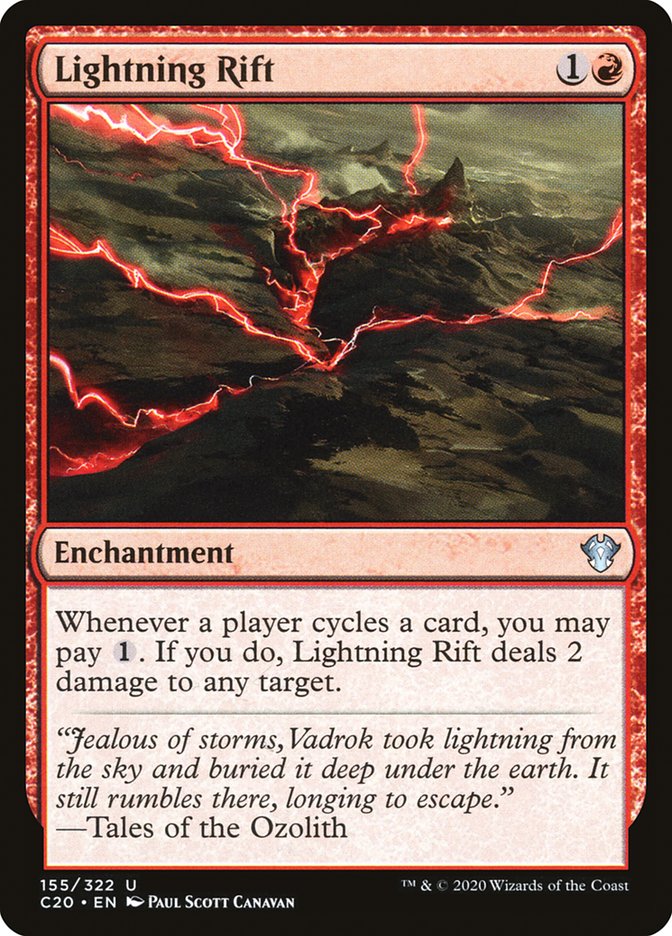 Lightning Rift [Commander 2020] | Shuffle n Cut Hobbies & Games