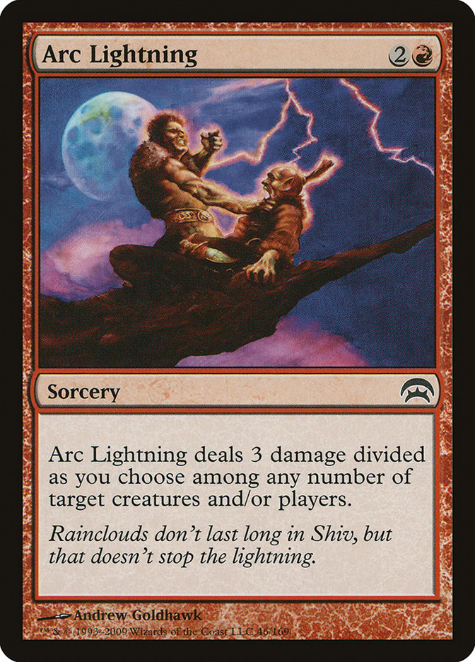 Arc Lightning [Planechase] | Shuffle n Cut Hobbies & Games