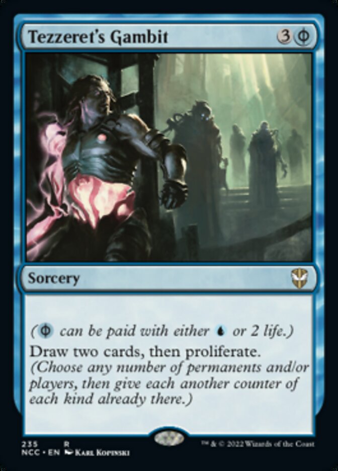Tezzeret's Gambit [Streets of New Capenna Commander] | Shuffle n Cut Hobbies & Games