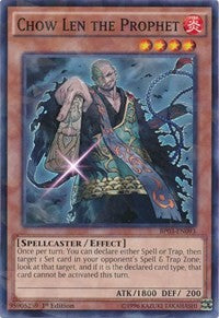 Chow Len the Prophet (Shatterfoil) [BP03-EN093] Rare | Shuffle n Cut Hobbies & Games