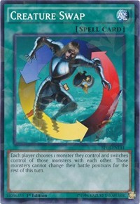 Creature Swap (Shatterfoil) [BP03-EN144] Common | Shuffle n Cut Hobbies & Games