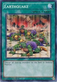 Earthquake (Shatterfoil) [BP03-EN150] Common | Shuffle n Cut Hobbies & Games