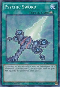 Psychic Sword (Shatterfoil) [BP03-EN163] Common | Shuffle n Cut Hobbies & Games