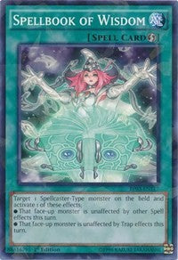 Spellbook of Wisdom (Shatterfoil) [BP03-EN177] Common | Shuffle n Cut Hobbies & Games