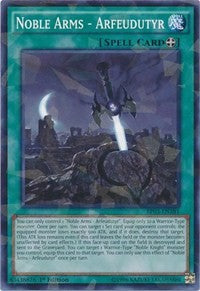 Noble Arms - Arfeudutyr (Shatterfoil) [BP03-EN181] Common | Shuffle n Cut Hobbies & Games