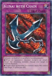 Kunai with Chain (Shatterfoil) [BP03-EN210] Common | Shuffle n Cut Hobbies & Games