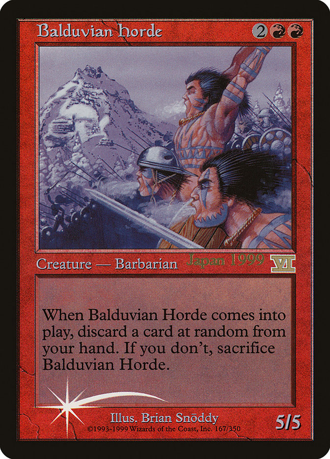Balduvian Horde (Worlds) [World Championship Promos] | Shuffle n Cut Hobbies & Games