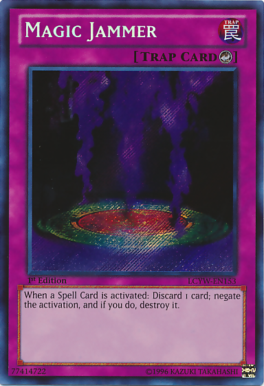 Magic Jammer [LCYW-EN153] Secret Rare | Shuffle n Cut Hobbies & Games